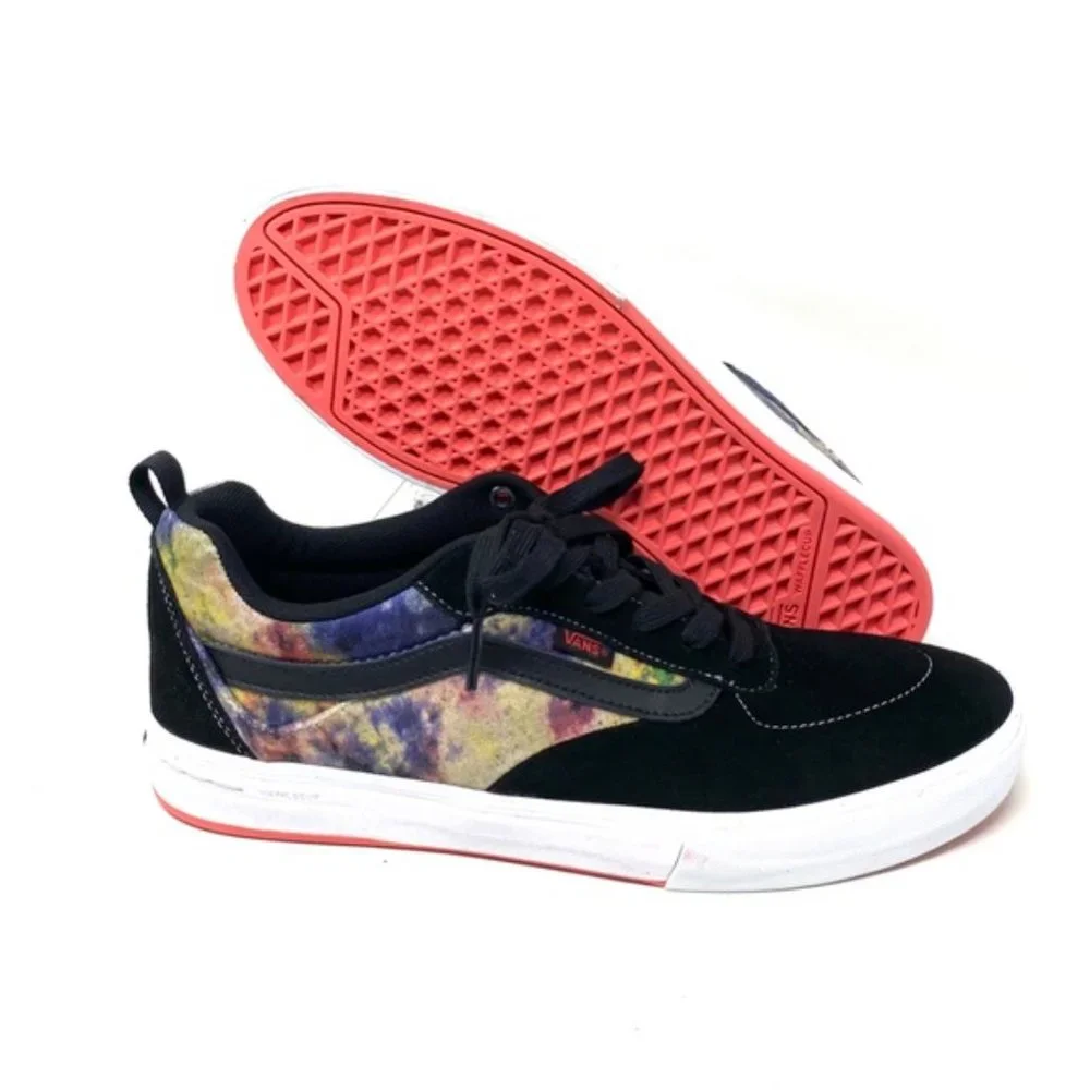 VANS Kyle Walker Low Top Black Women's Suede Canvas Size Sneakers VN0A5JIEBML